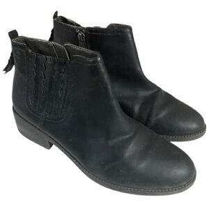 Sperry Leather Booties, Neutral, Sz 9, Goth, Punk, Timeline, Capsule wardrobe​